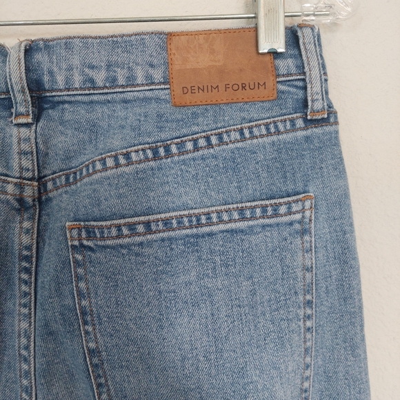 Denim Forum The Twiggy High Rise Flare 28L Size 29 - Picture 6 of 11